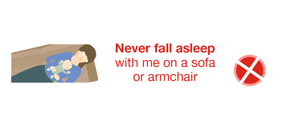 never fall asleep
